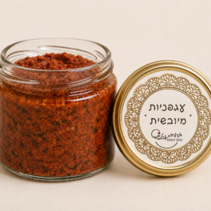 ממרח עגבניות מיובשות תוצרת יד